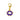Purple Sheep Charm
